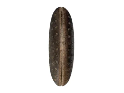 Small hand carved stylised wooden sculpture