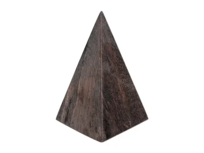 Small hand carved abstract wooden sculpture